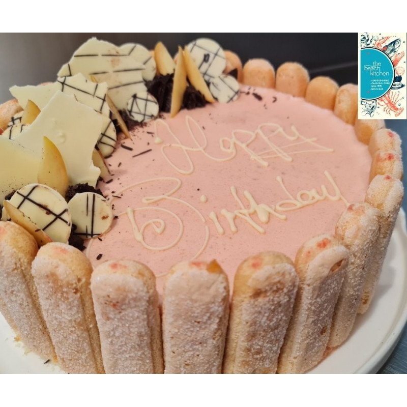 Advance Order: Birthday Charlotte Cake 24cms