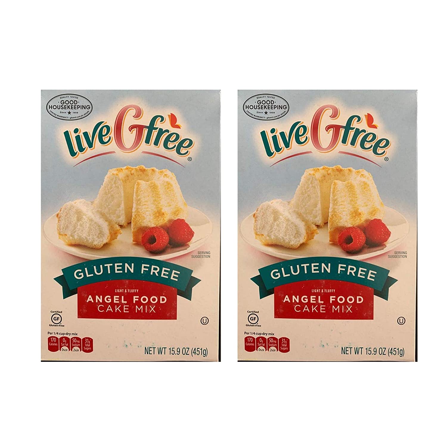 Amazon.com : Live G Free Certified Gluten Free Cake and Baking Mix ...