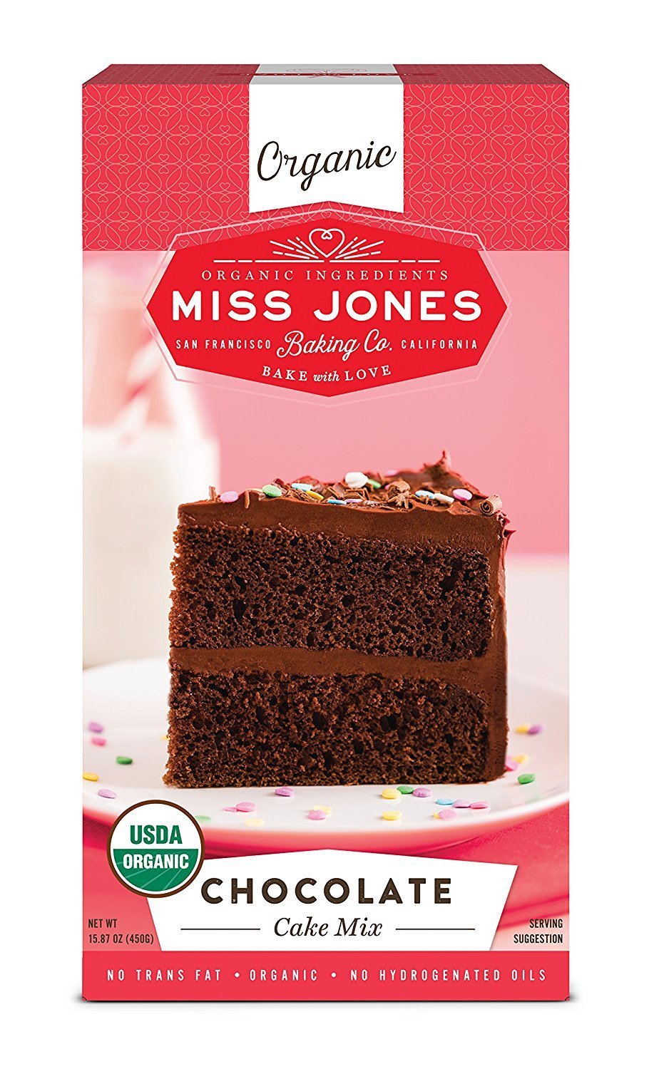 Amazon.com : Miss Jones Baking Organic Vanilla Cake Mix ...