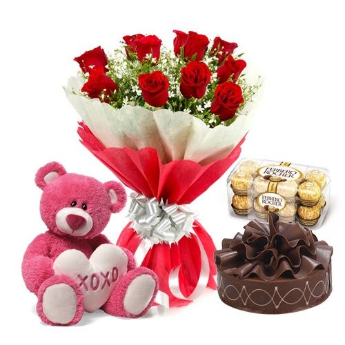 At Flowerscakesonline.com we deliver combo of flowers ...