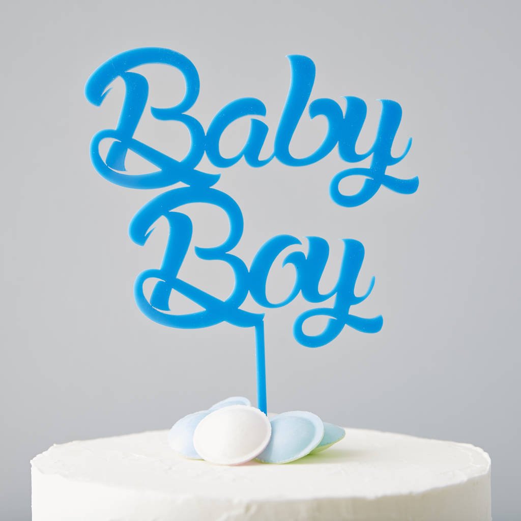 baby boy baby shower cake topper by sophia victoria joy