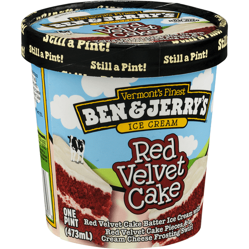Ben &  Jerrys Ice Cream, Red Velvet Cake