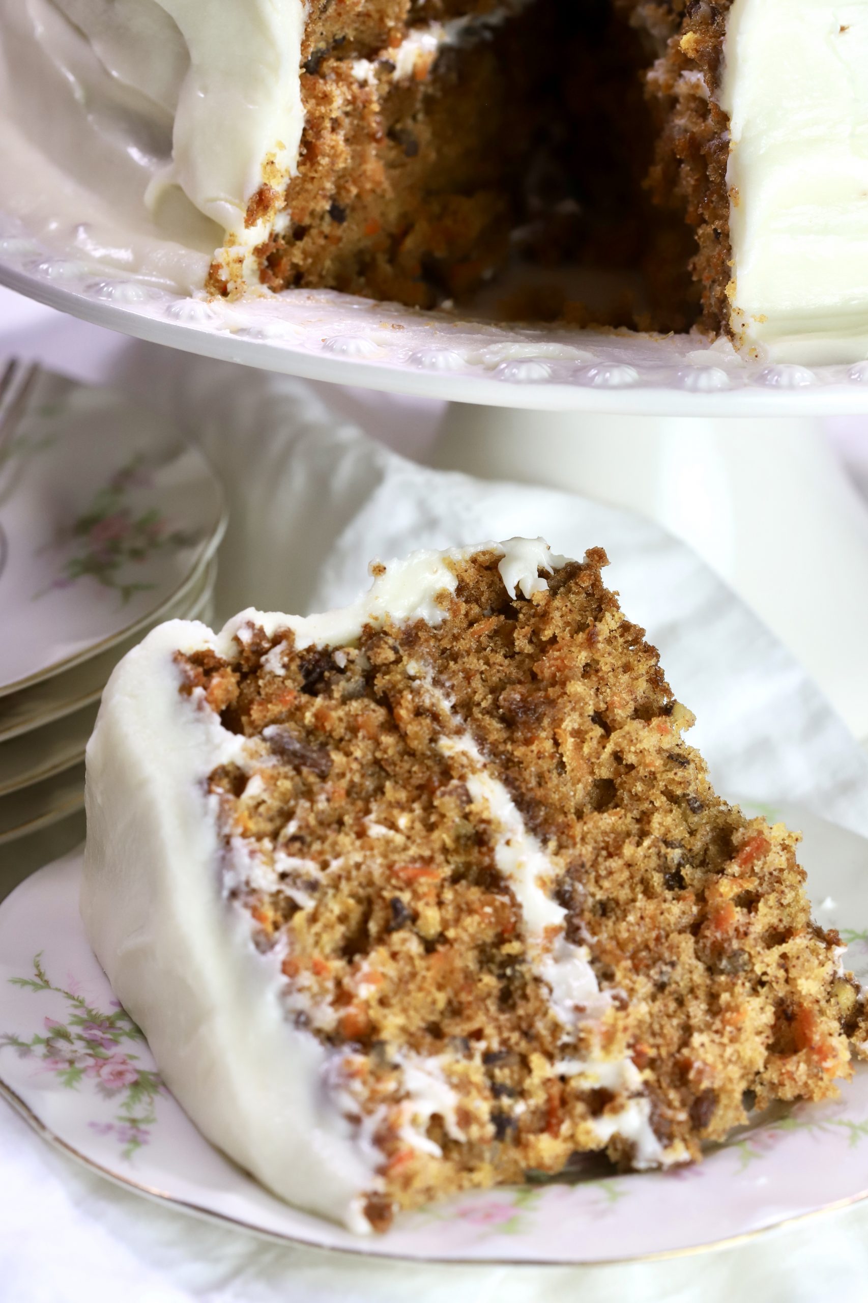 Best Ever Carrot Cake with Easy Cream Cheese Icing ...