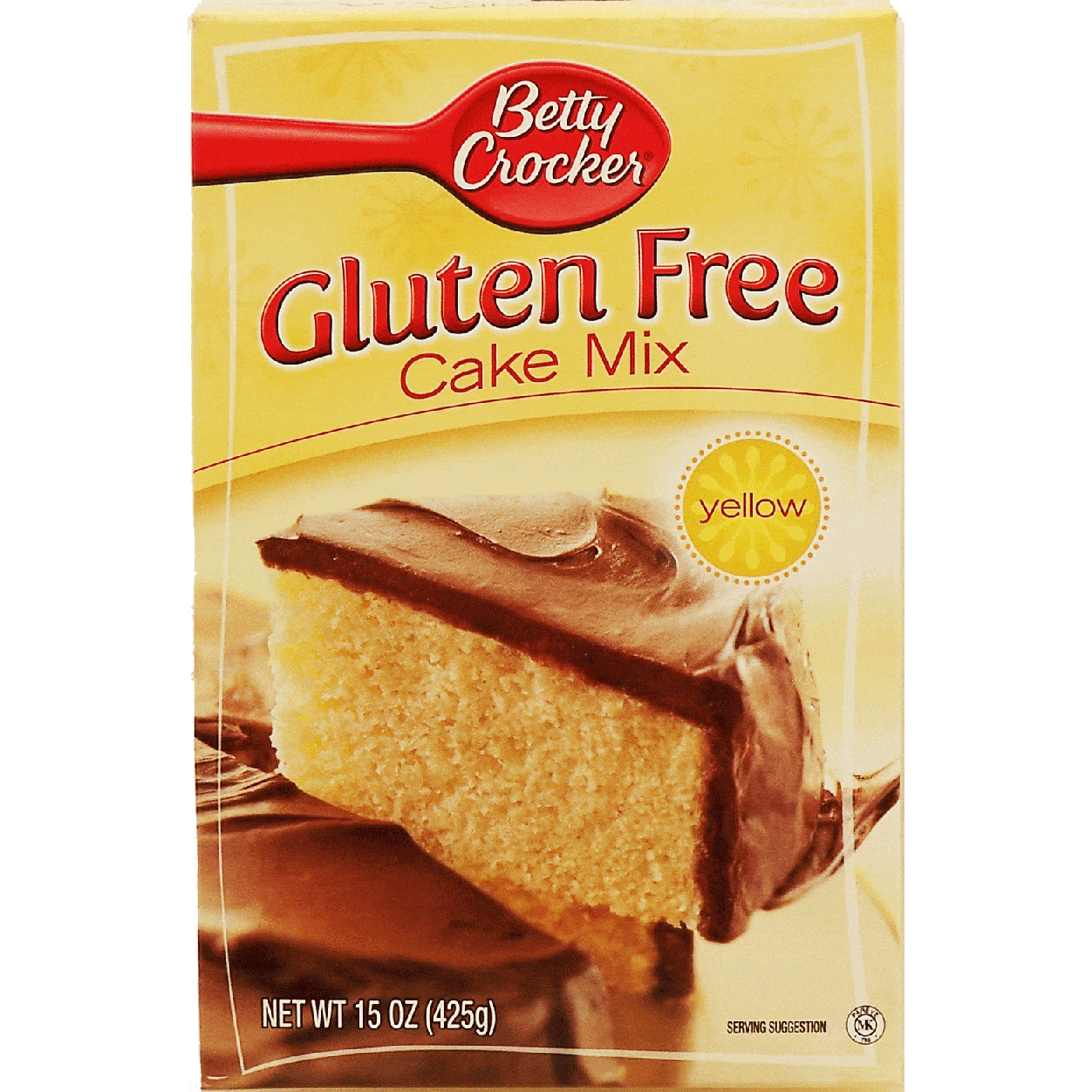 Betty Crocker Gluten Free yellow cake mix 15oz