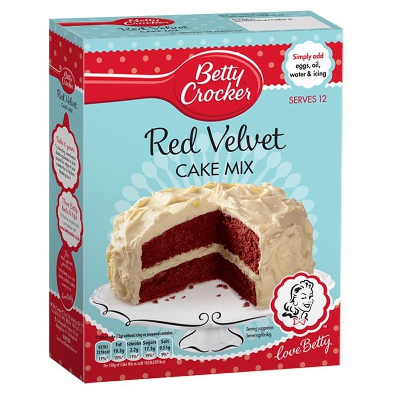 BETTY CROCKER Red Velvet Cake Mix