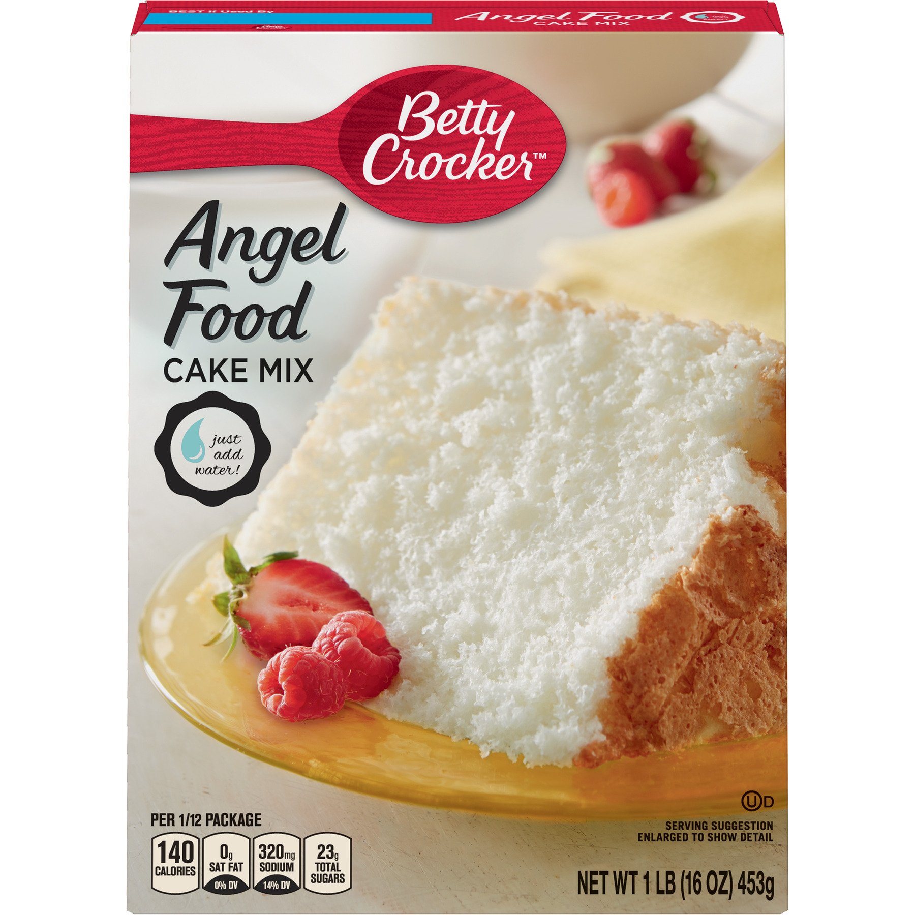 Betty Crocker Super Moist Angel Food Cake Mix, 16 oz