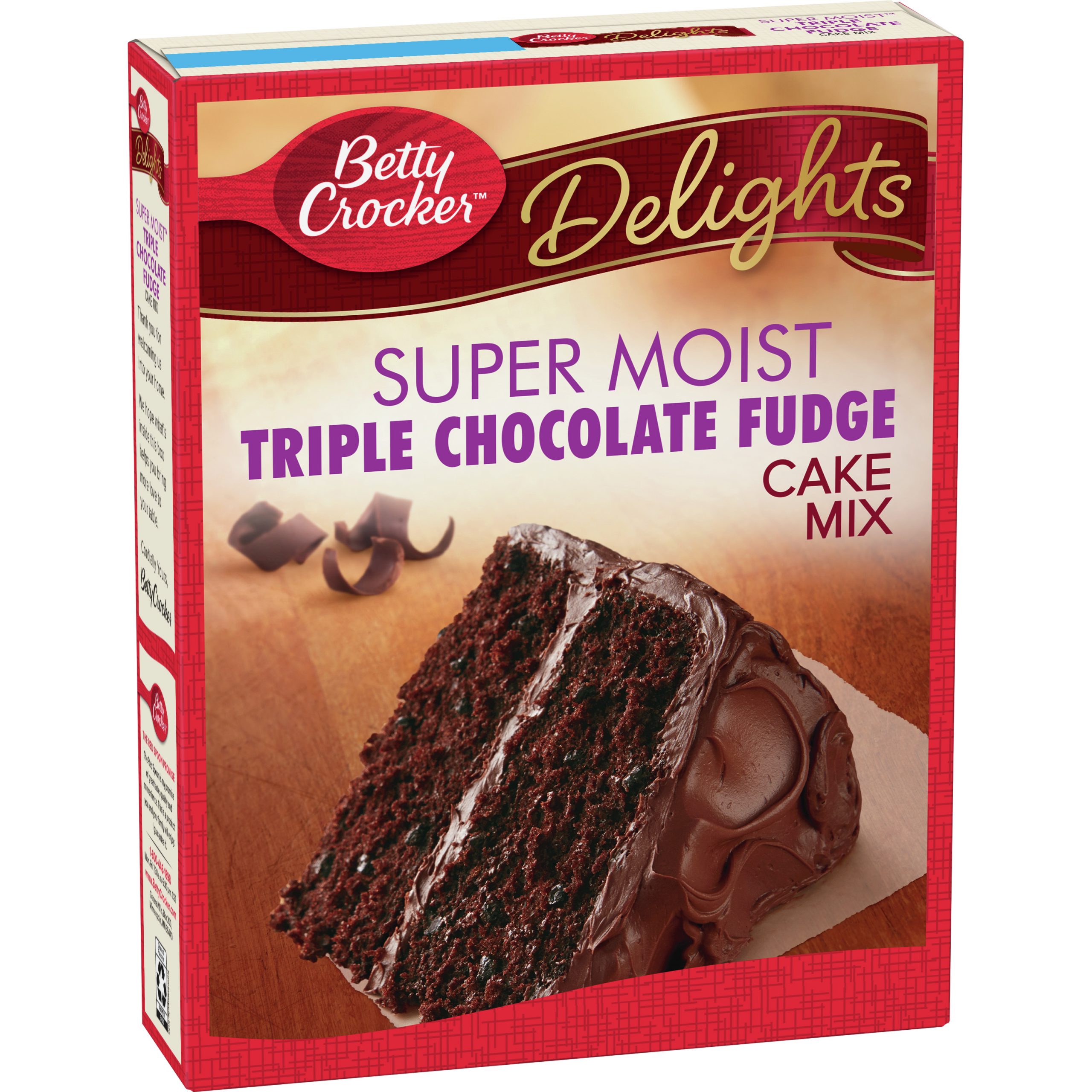 Betty Crocker Super Moist Triple Chocolate Fudge Cake Mix ...