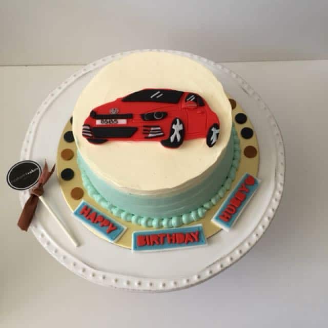 Birthday Cake Car Model