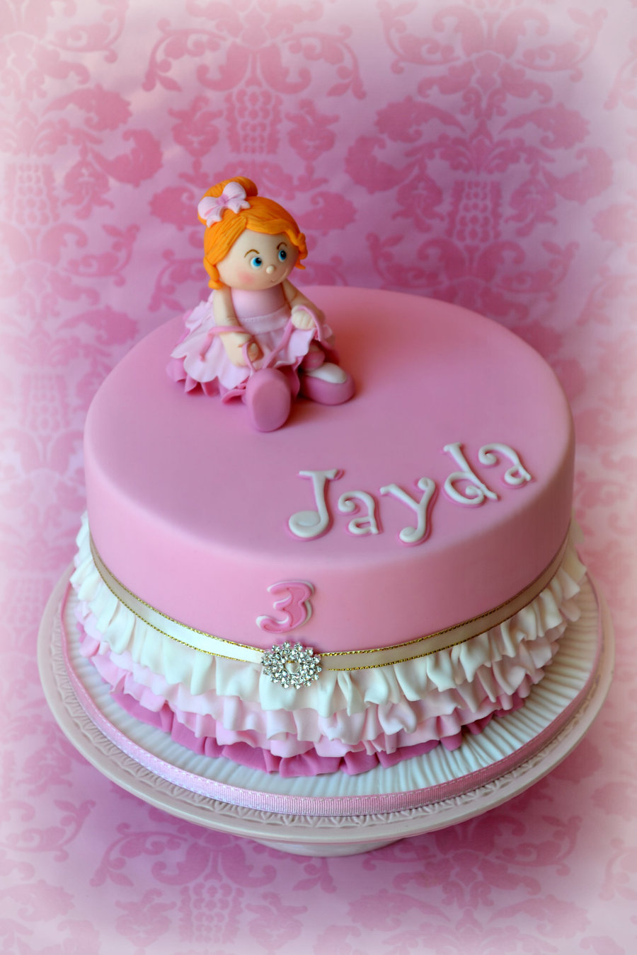 Birthday Cake For A Little Girl Who Loves To Dance The Only Request I ...
