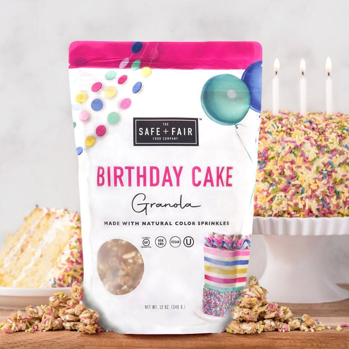Birthday Cake Granola