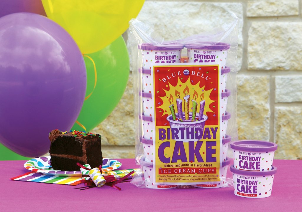 Blue Bell Ice Cream on Twitter: " Have your cake and ice ...