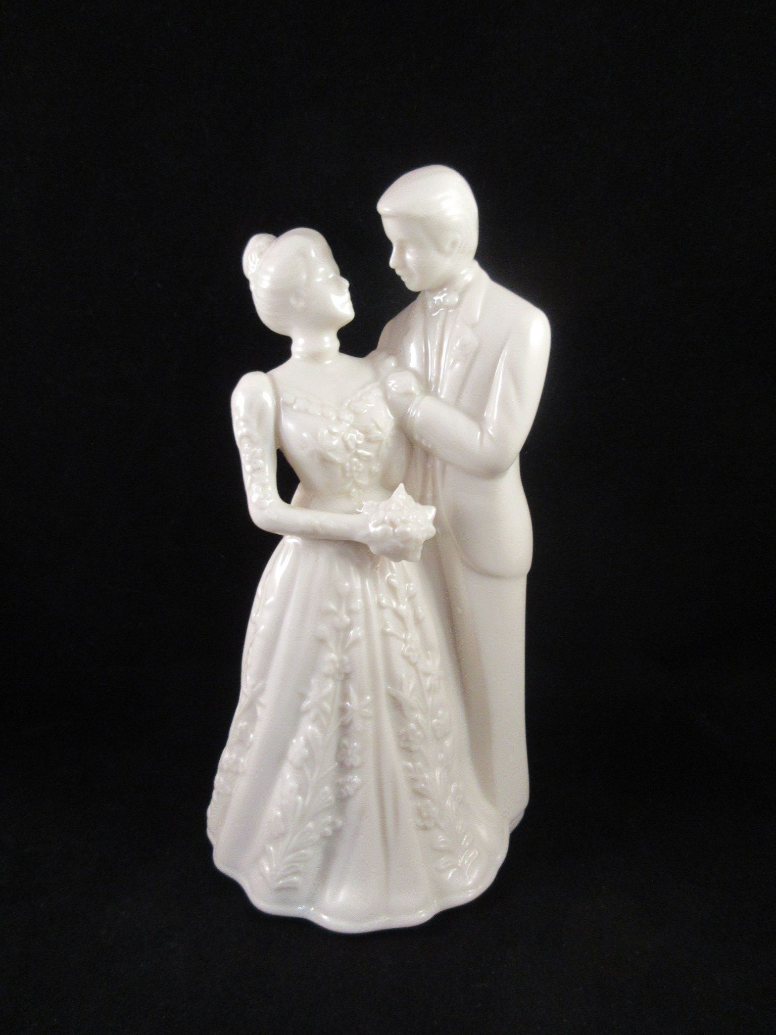 Bride and Groom Cake Topper Lenox Wedding Promises ...