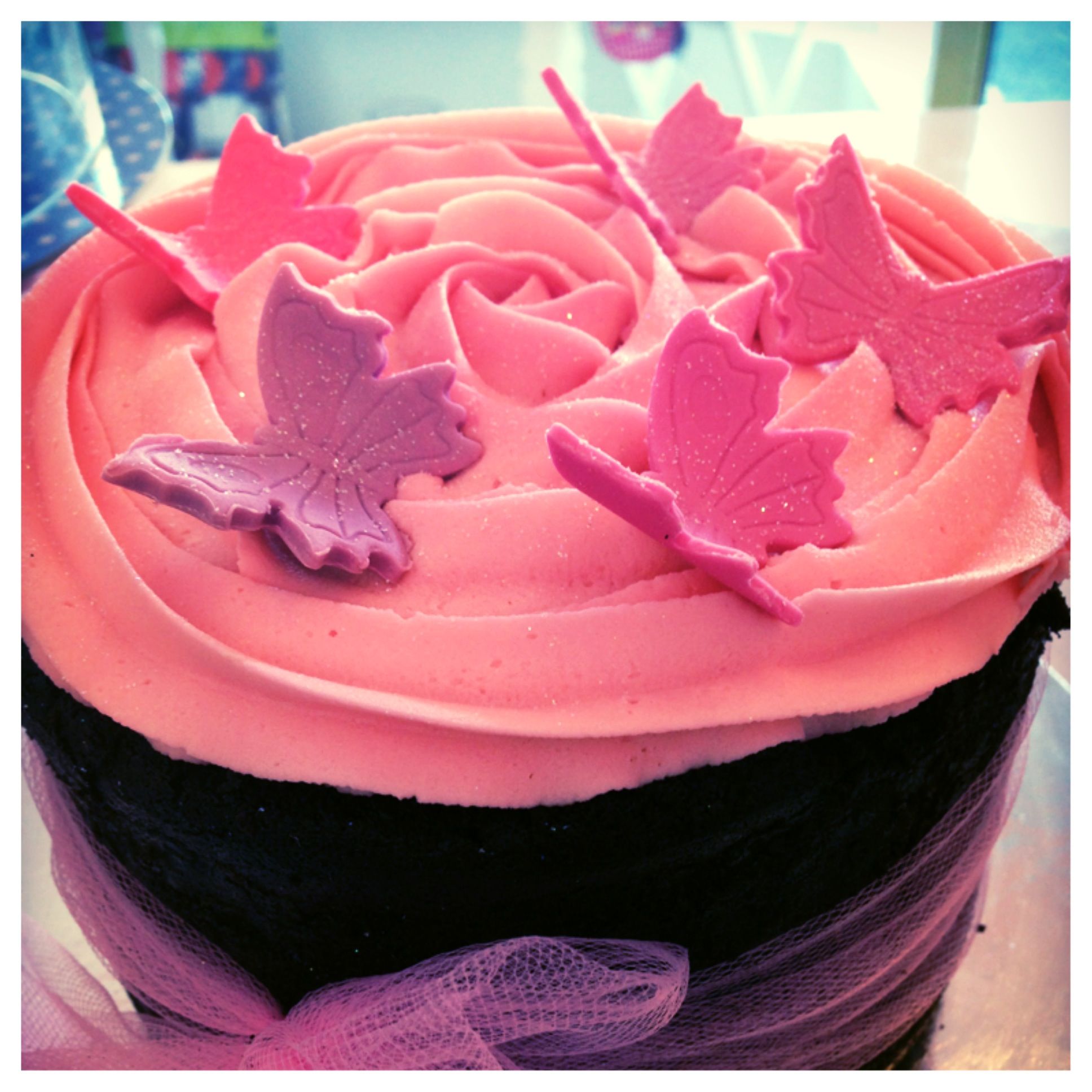 Butterfly cake at SweetiePie Cupcakes, Auckland, New ...