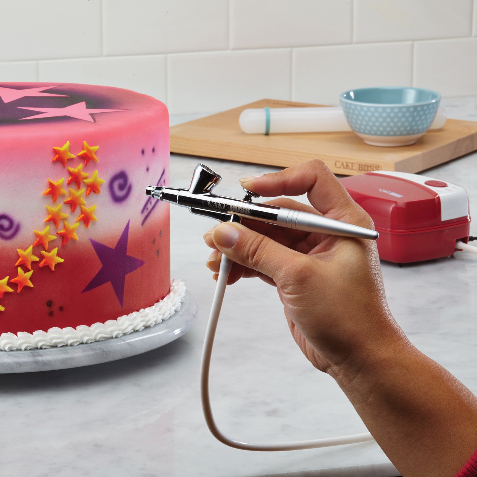 Cake Boss Decorating Tools Airbrushing Kit