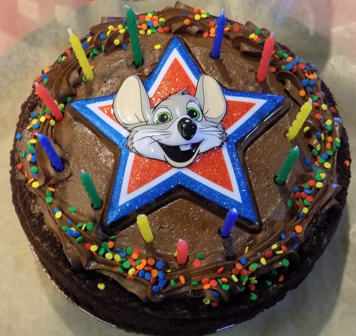 Cake Chuck E Cheese Birthday Party