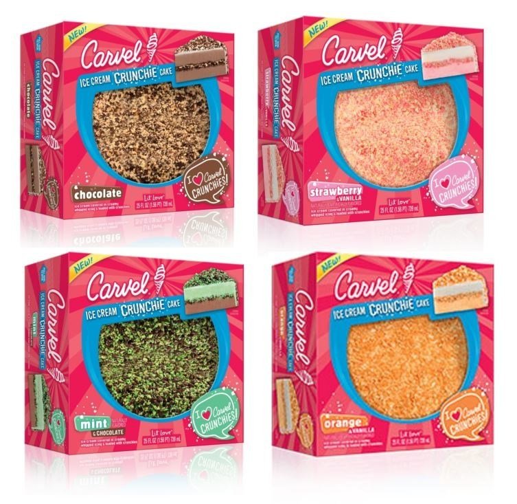 Carvel® Debuts New Ice Cream Crunchie Cakes At Select ...
