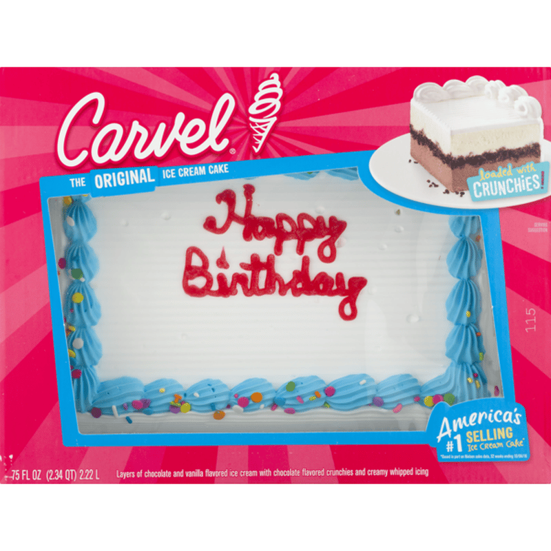 Carvel Ice Cream Cake (75 fl oz) from Stop &  Shop