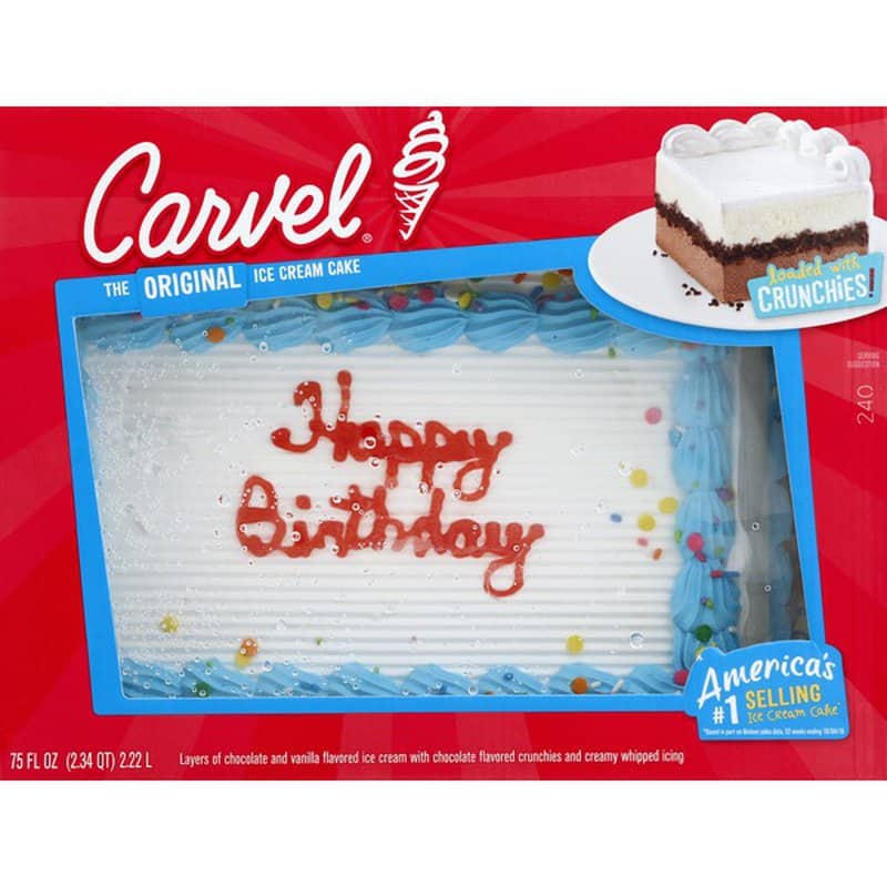 Carvel Ice Cream Cake, The Original (75 oz) from Stop &  Shop