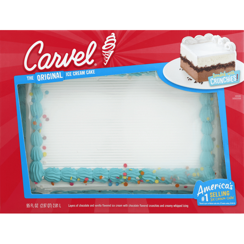 Carvel Ice Cream Cake, The Original (95 oz) from Walmart