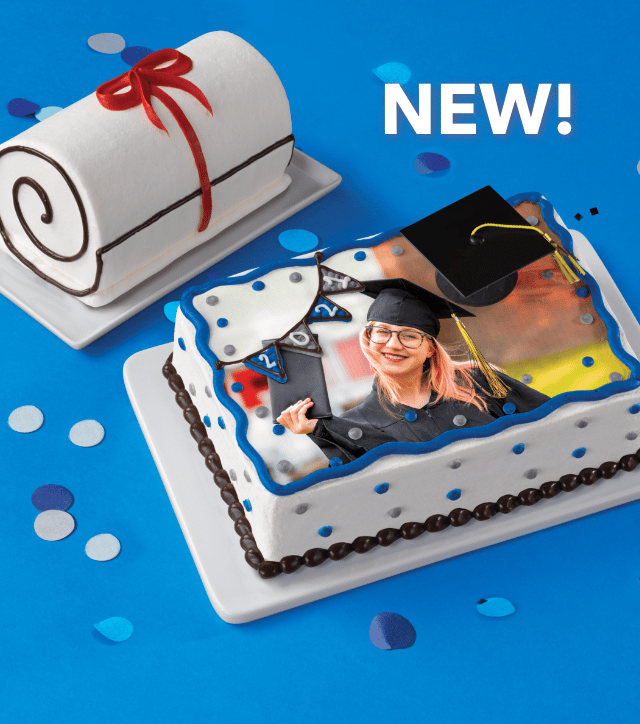 Celebrate Your Grad with an A+ Ice Cream Cake from Baskin