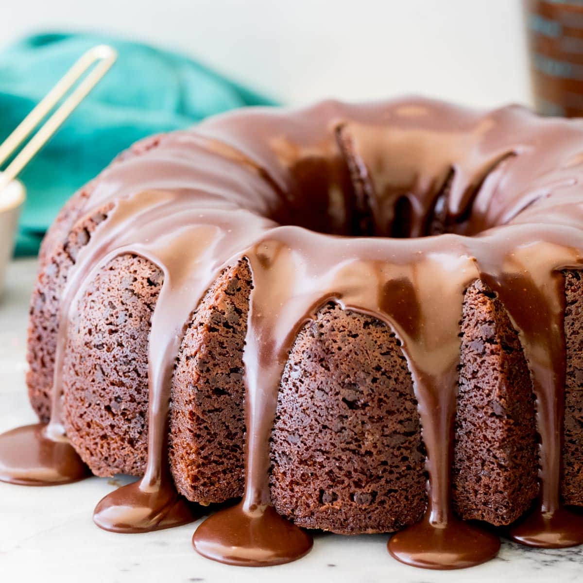 Chocolate Bundt Cake (With Video!)