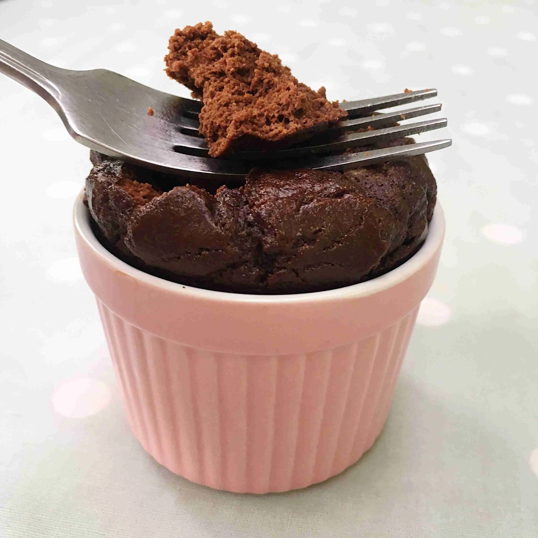 Coconut Flour Chocolate Mug Cake