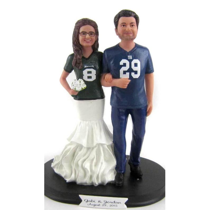 Custom Wedding Cake Toppers that Look Like You Hockey