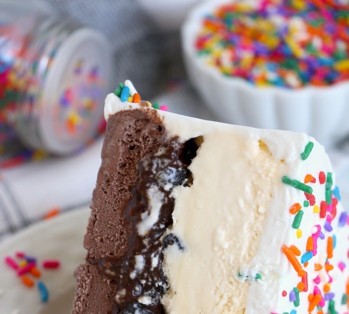 Dairy Queen Ghirardelli Ice Cream Cake ~ fitzudesigns