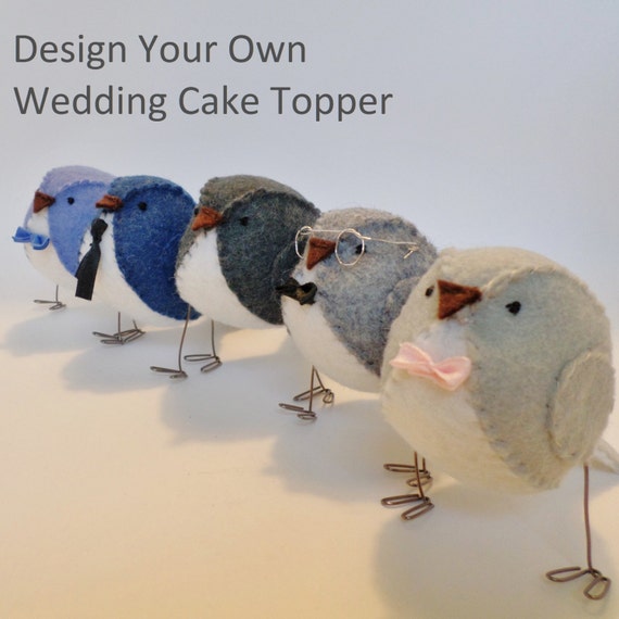 Design your own wedding cake topper you choose the by BlossomHill