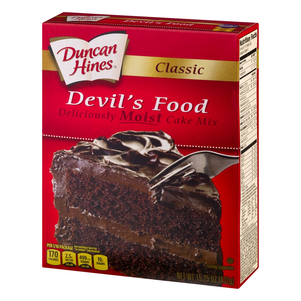 Duncan Hines Cake Food Devil