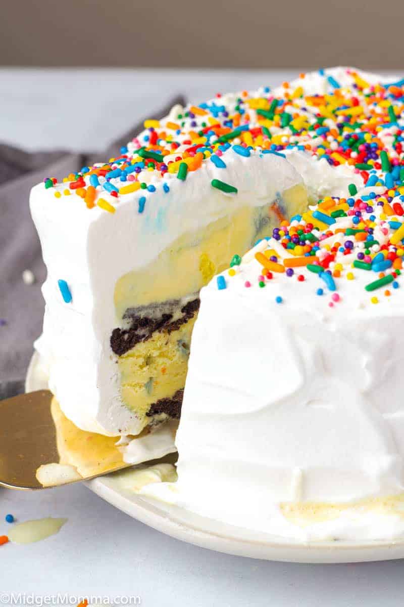 Easiest Ice cream Cake Recipe