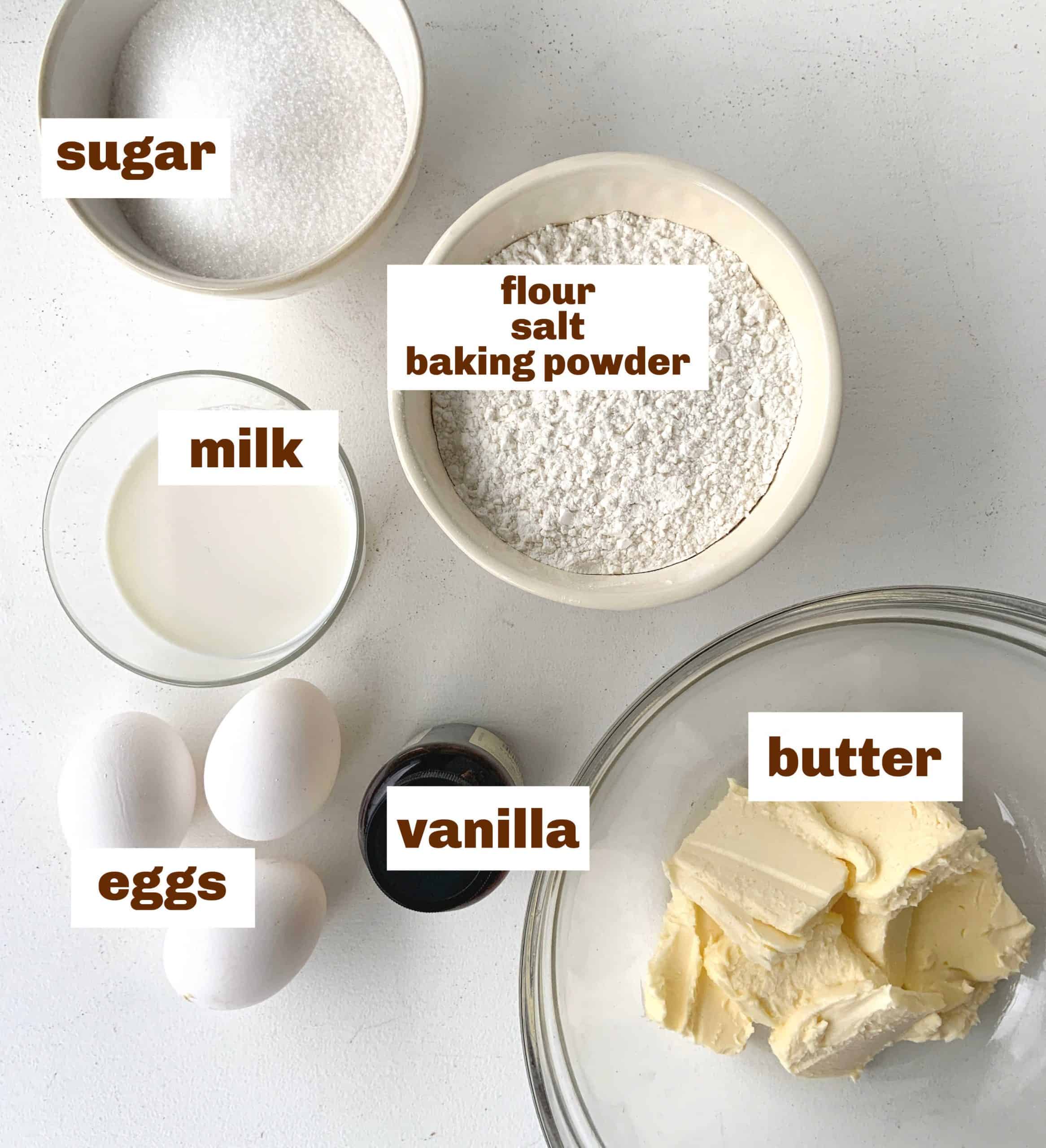 Easy Basic Vanilla Butter Cake