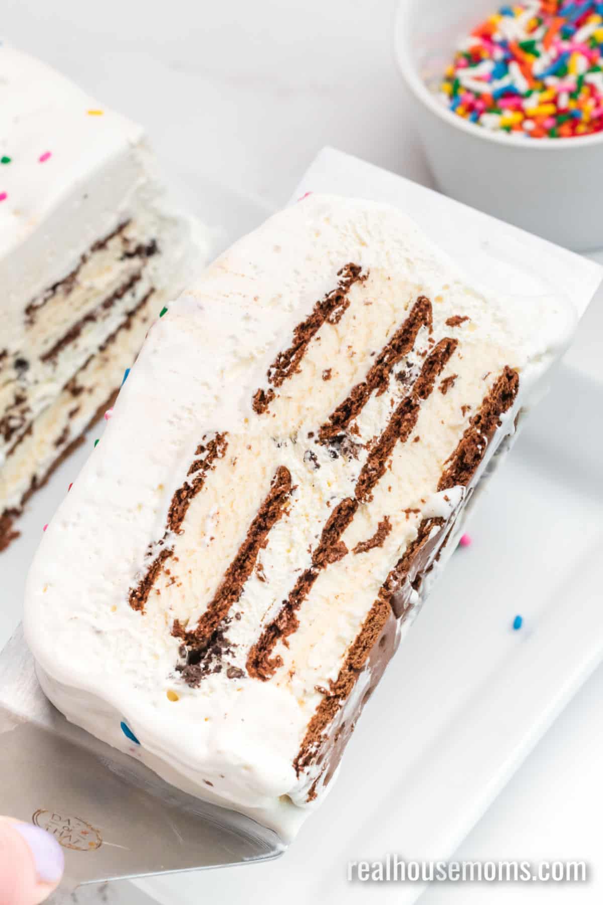 Easy Ice Cream Sandwich Cake  Real Housemoms