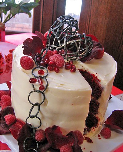 Enter  or just eat at  the best red velvet cake contest ...