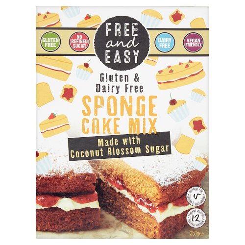 Free and Easy Gluten Free Sponge Cake Mix