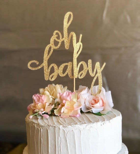 Gender Reveal Cake Toppers Party City