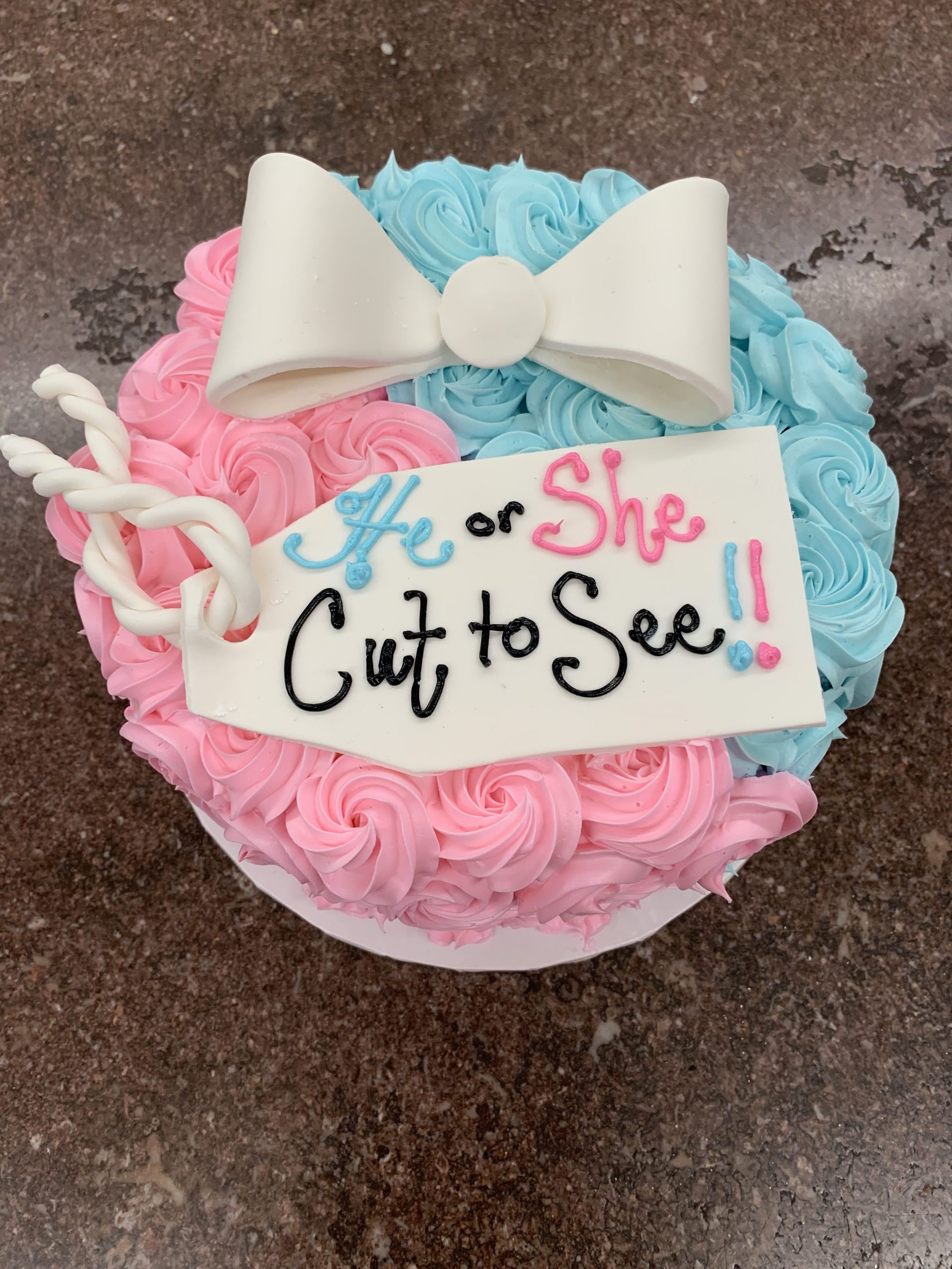 Gender Reveal Cakes