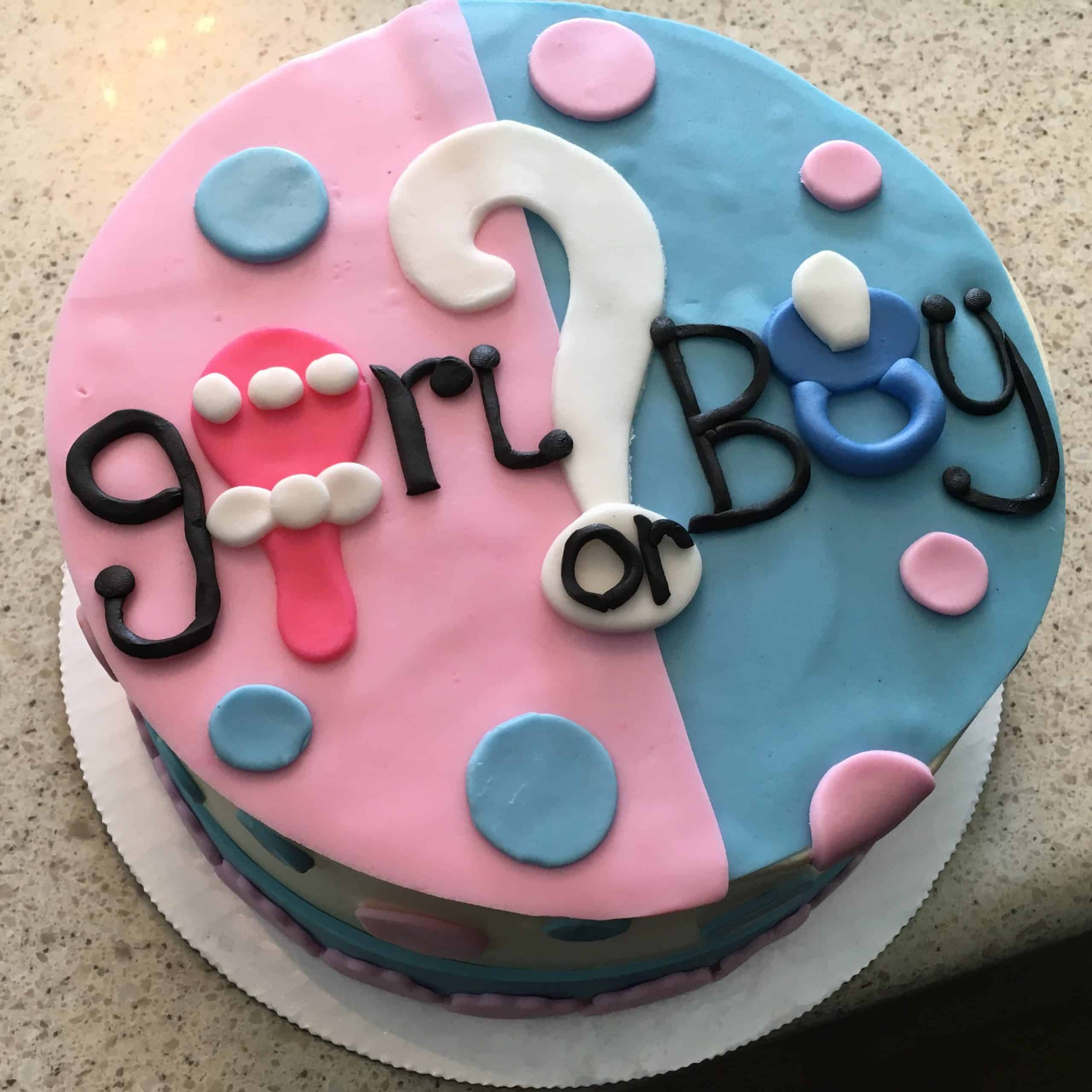 Gender Reveal Cakes