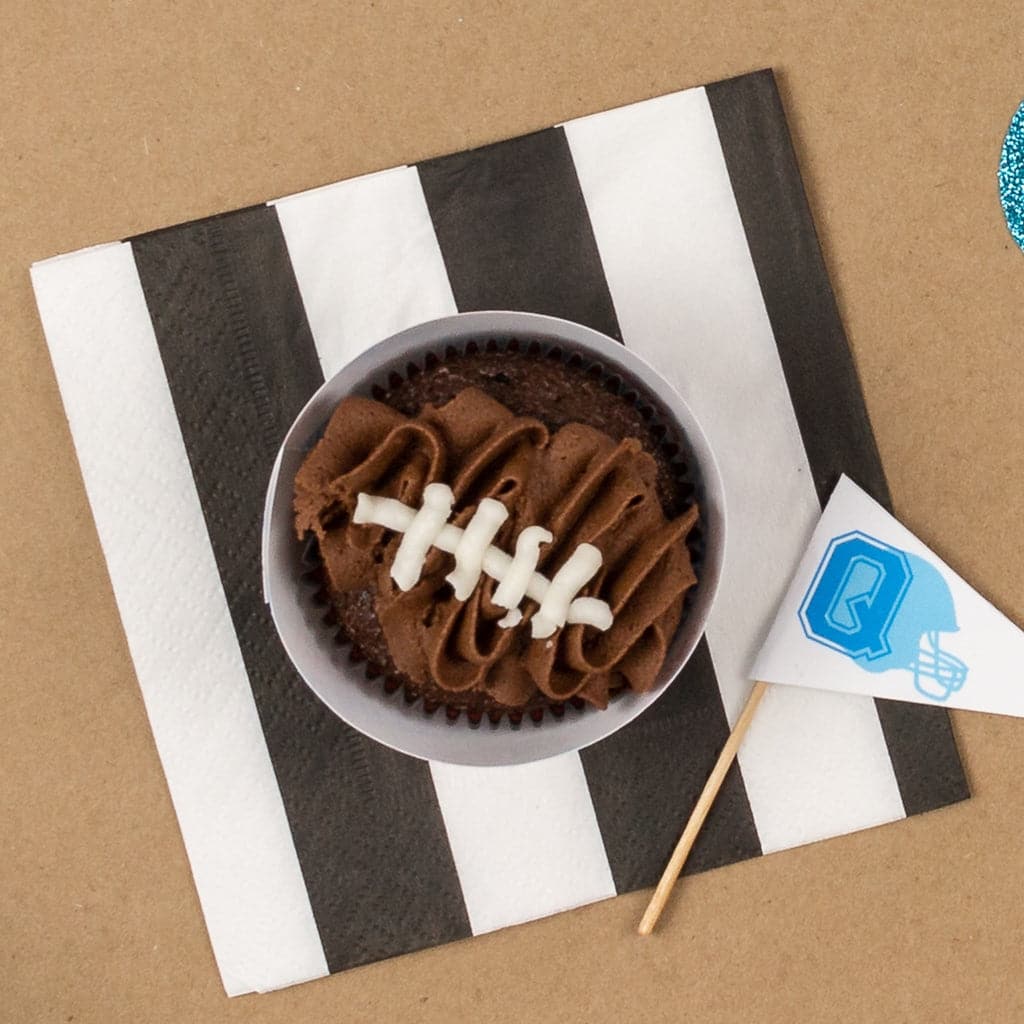 Gender Reveal Party Theme: Quarterback or Cheerleader  Modified Tot