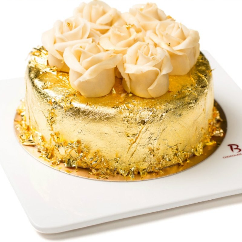 Gold Edible Glitter for Cake Decoration 24K Genuine Food ...