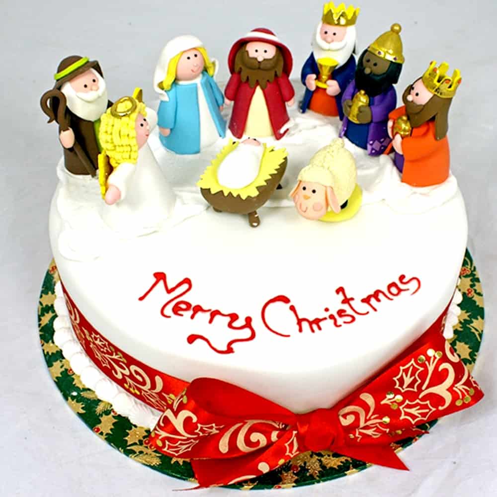 Happy Birthday Jesus Christmas Cake Online Order &  Send ...