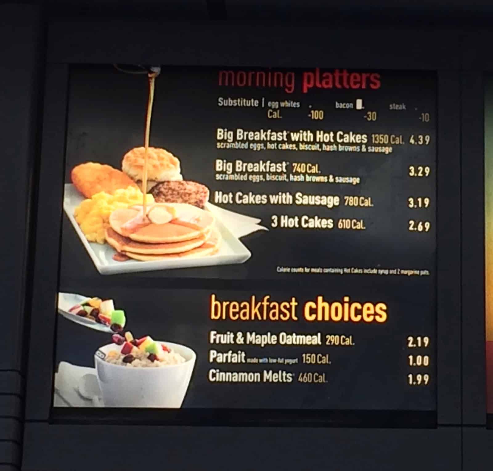 How Much Is A Mcdonalds Big Breakfast With Hotcakes