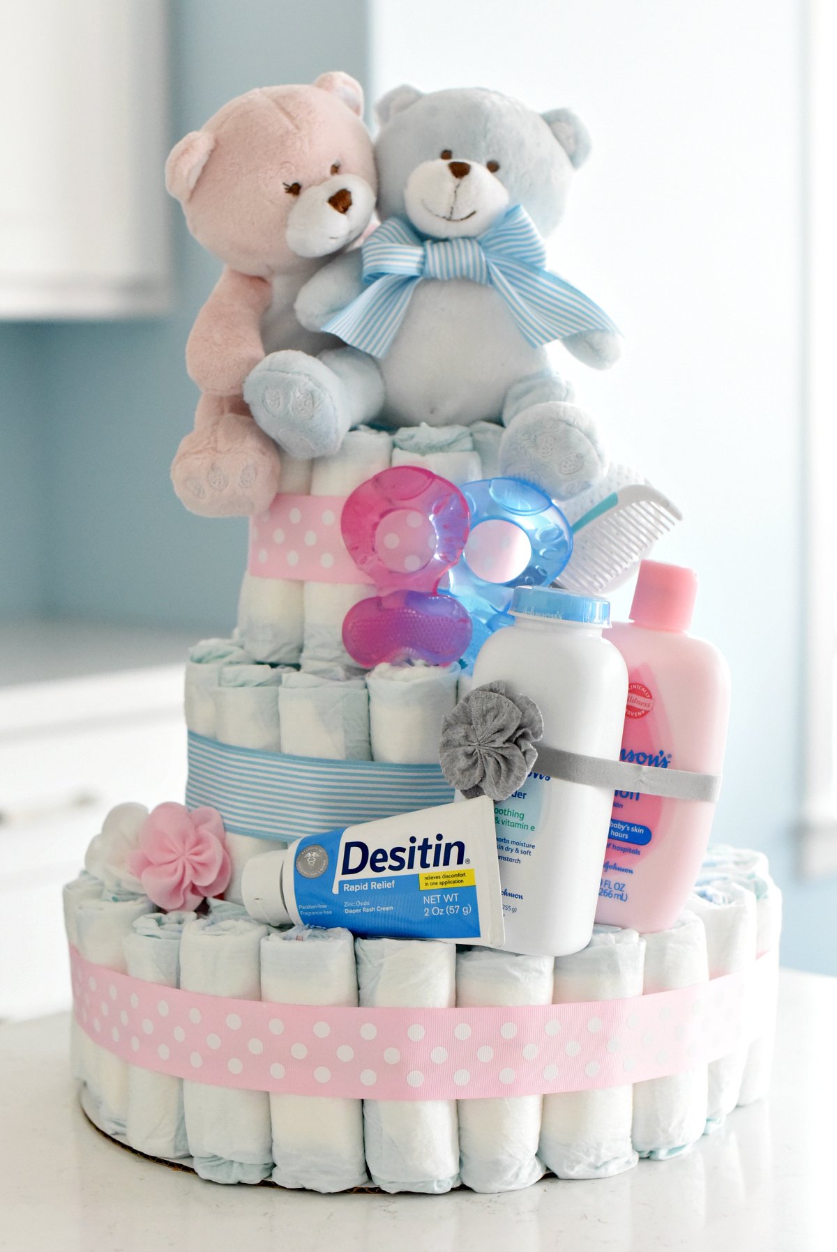 How to Make a Baby Diaper Cake  Fun