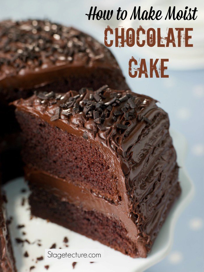 How to Make Moist Chocolate Cake from Scratch
