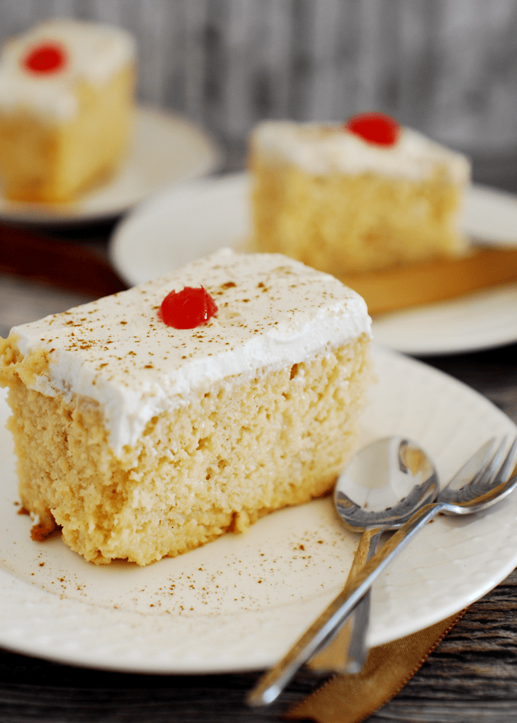 How to make Tres Leches Cake With Step By Step Pictures. A ...