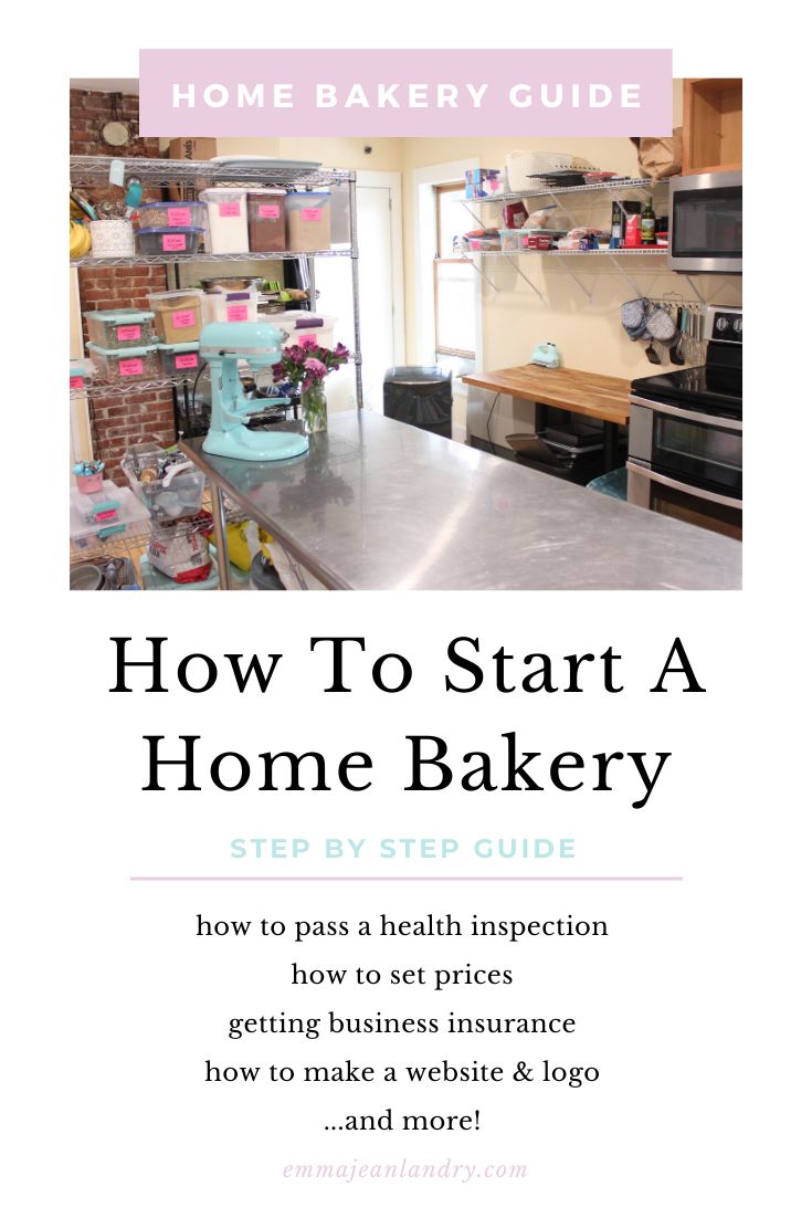 How To Start A Home Bakery