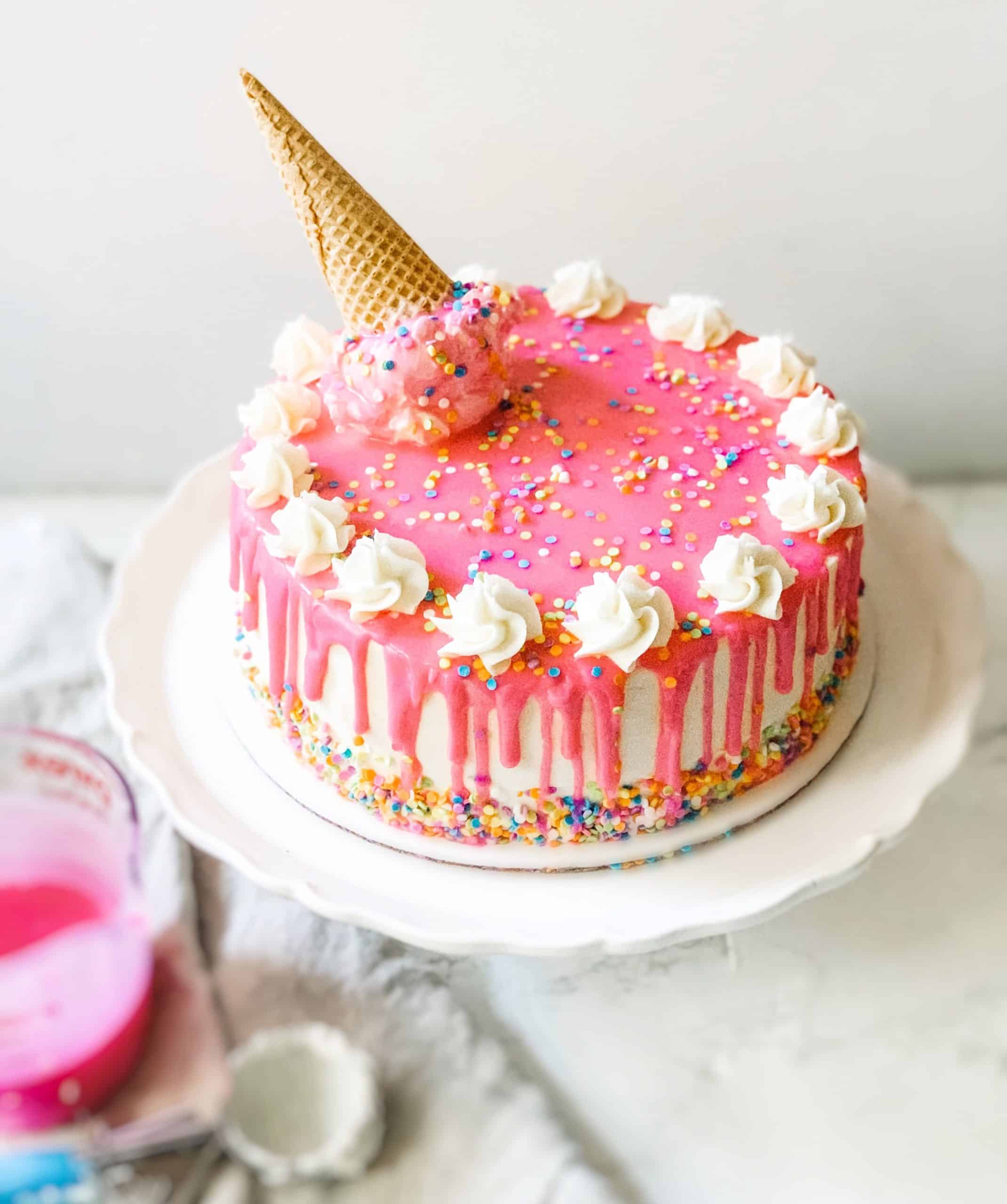 Ice Cream Birthday Cake Tesco
