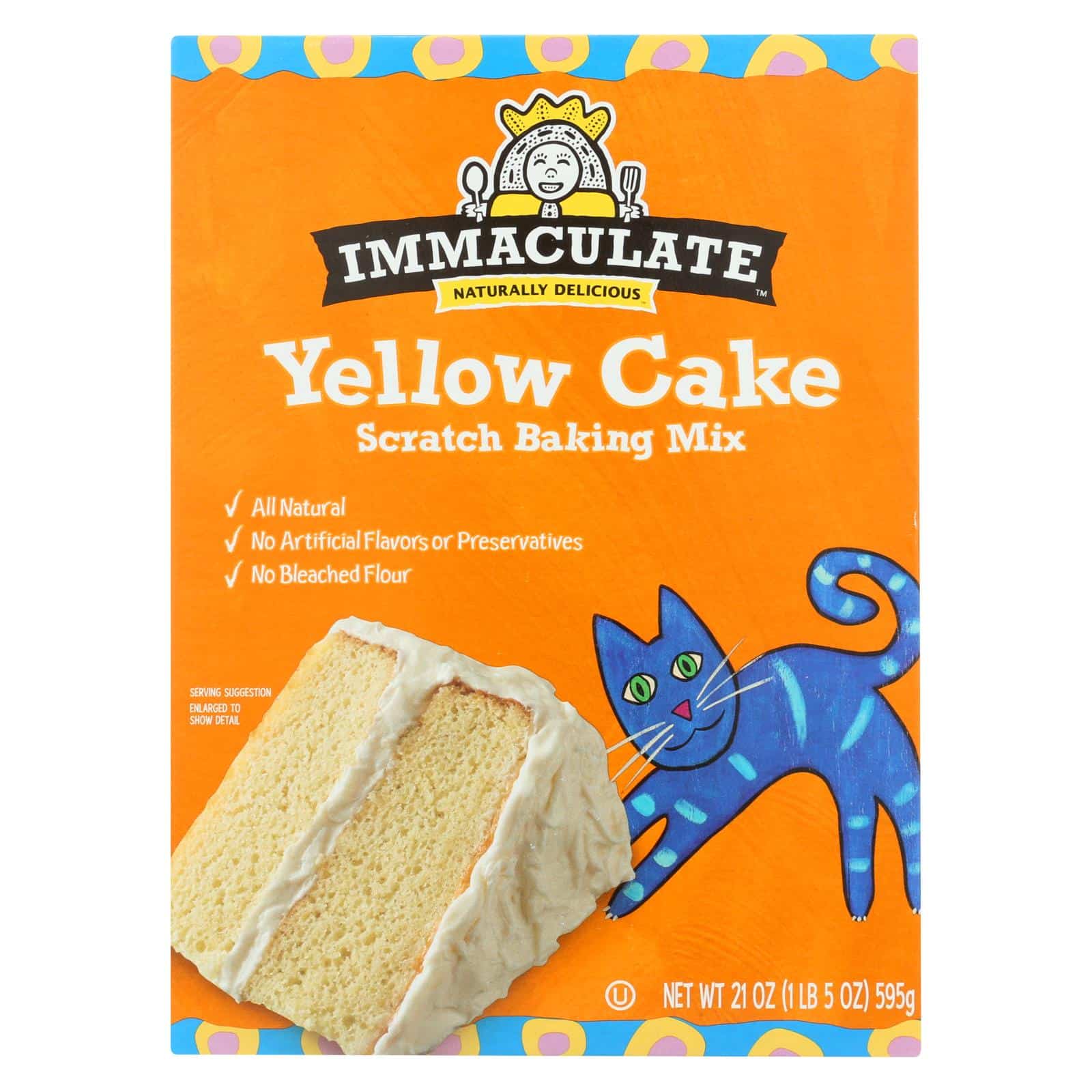Immaculate Baking Yellow Cake Mix, 18.3 oz