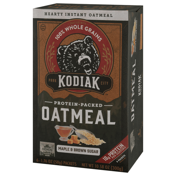 Kodiak Cakes Maple &  Brown Sugar Instant Oatmeal 6