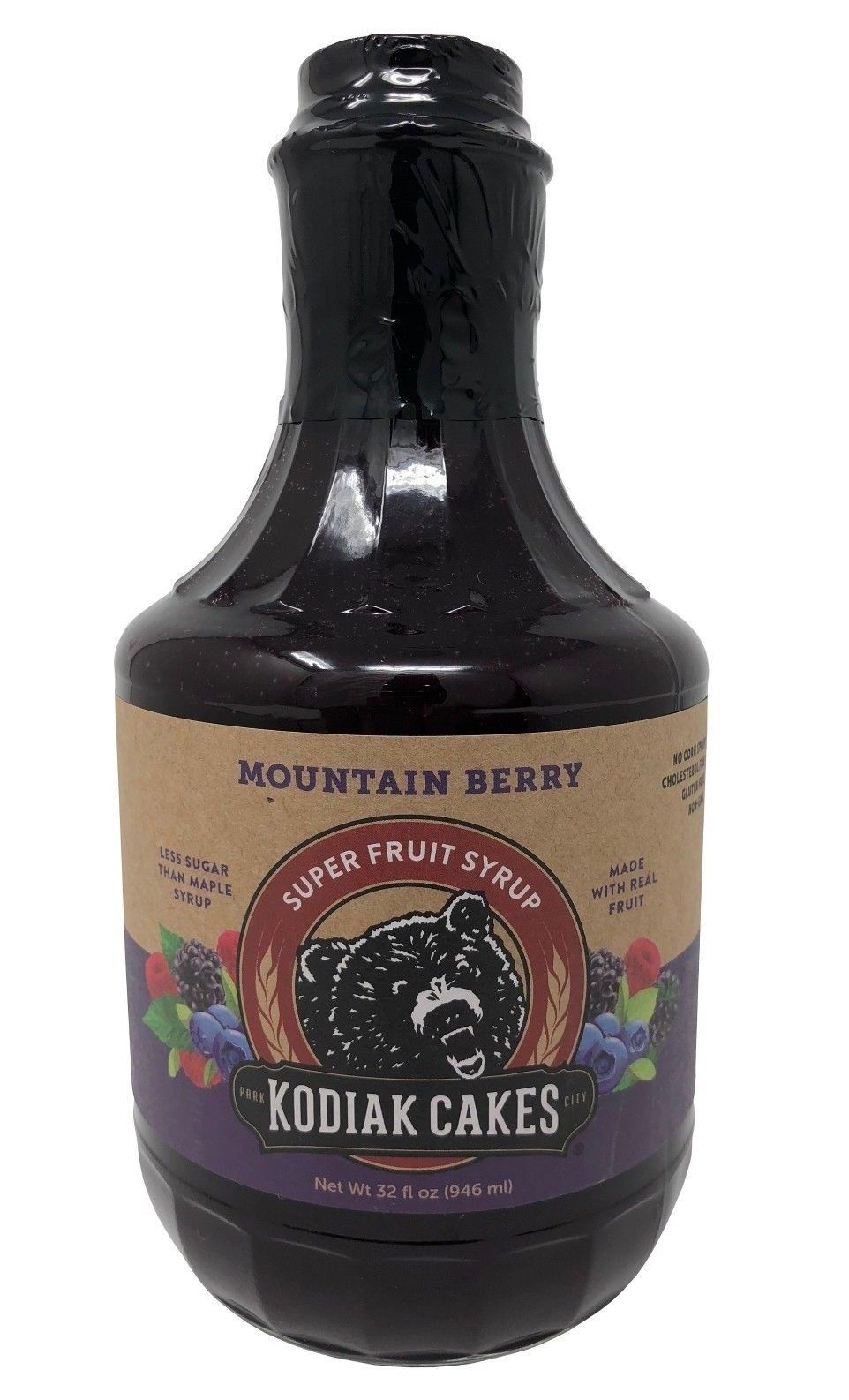 Kodiak Cakes Super Real Fruit Syrup 32 FL OZ